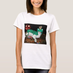 T-shirt Halloween Chat est Gettin' The Goods!