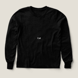 T-shirt Halloween Chat Noir Abîmé & Épouvantable -
