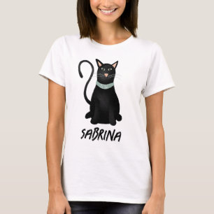 T-shirt Halloween Chat Noir Cute éffrayante