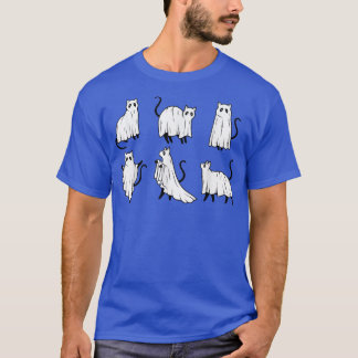 T-shirt Halloween, Chats Fantômes, Chat Noir, Chat Éffraya