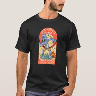 T-shirt Halloween Chemise Zombie Survival Formation Funny