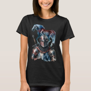 T-shirt Halloween Chevaliers Médiévaux Chevaliers Chevalie