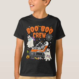 T-shirt Halloween Cheveux Squelette Eau Douille Halloween