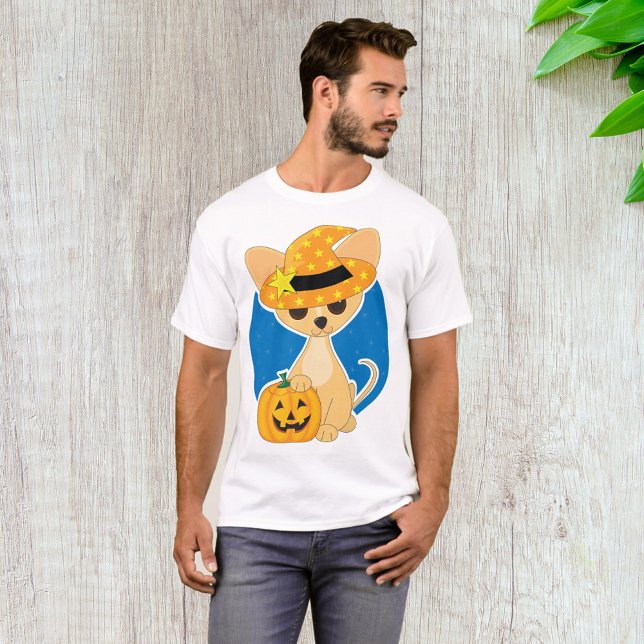 T-shirt Halloween Chihuahua Mens (Créateur téléchargé)