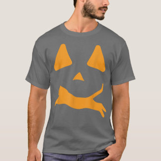 T-shirt Halloween Citrouille Amoureux des chats Jackolante