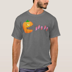 T-shirt Halloween Citrouille Drôle Fantômes Garçons Enfant