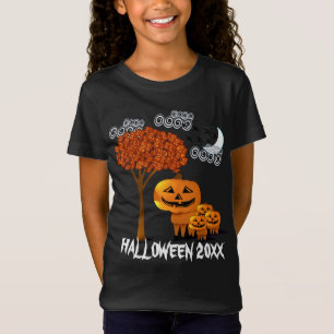 T-shirt HALLOWEEN CITROUILLE HEADS