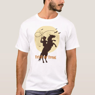 T-shirt halloween citrouille horseman