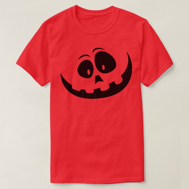 T-shirt Halloween Citrouille Jack-o'-lantern Trick Ou Trea (Design devant)