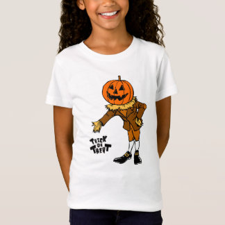 T-Shirt HALLOWEEN citrouille tour ou traitement