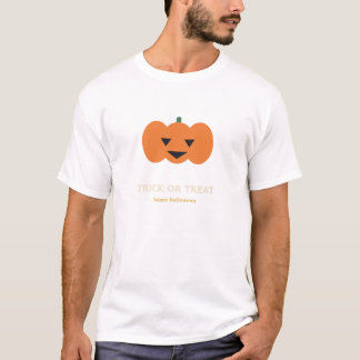 T-shirt Halloween Citrouille Trick or Treat