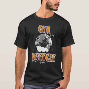 T-shirt Halloween CNA Sorcière Drôle Mignonne Infirmière A
