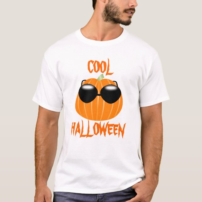 T-shirt Halloween cool (Devant)