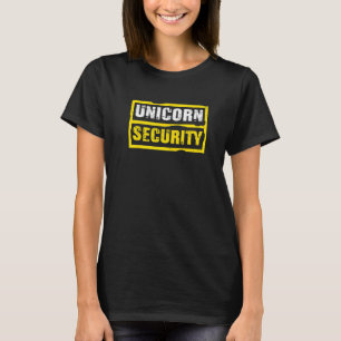 T-shirt Halloween Costume adulte Unicorne Sécurité Papa ma
