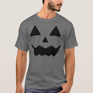 T-shirt Halloween Costume Jack O' Lantern Pumpkin Face Wom