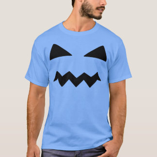 T-shirt Halloween Costume Jack O' Lantern Pumpkin Face Wom