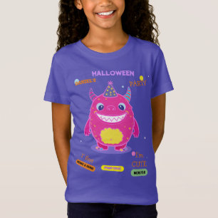 T-Shirt Halloween Costume Party Monstres éffrayant fun Dan