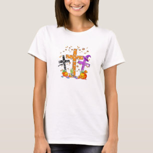 T-shirt Halloween Crosses God
