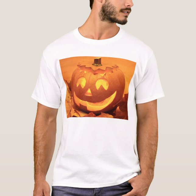 T-shirt Halloween - customisé (Devant)