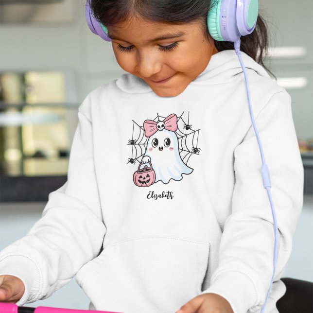 T-Shirt Halloween Cute Filles Fantômes Sweatshirt ou (Créateur téléchargé)