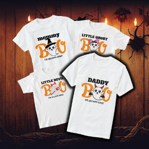 T-shirt Halloween Daddy Boo Devil Famille Correspondante