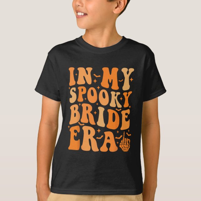 T-shirt Halloween Dans Mon Époque Éffrayante De Mariée Mar (Devant)