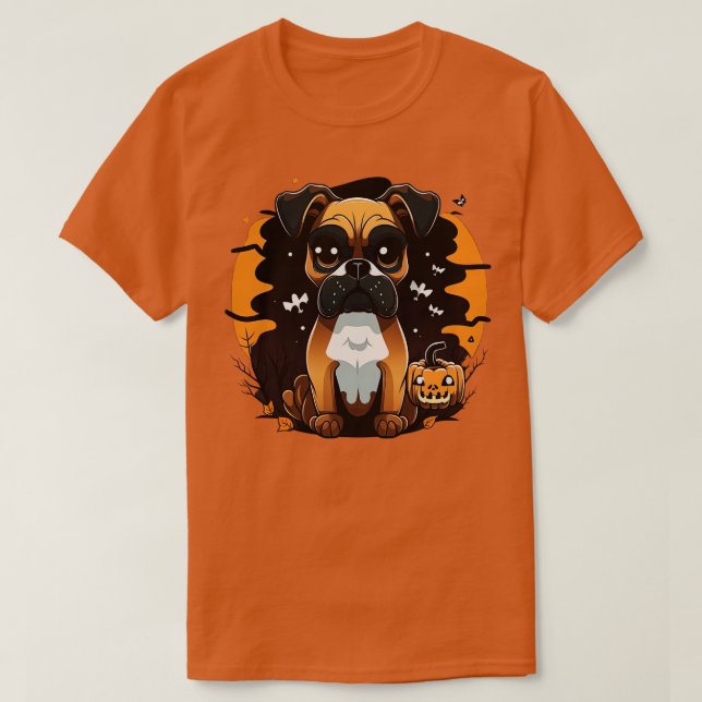 T-shirt Halloween de boîte 4 (Design devant)