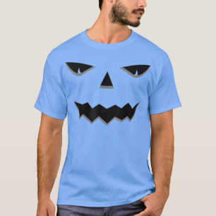 T-shirt Halloween de la face Citrouille JackOLantern