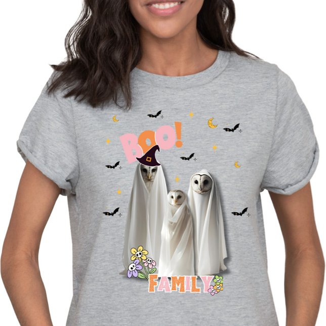 T-shirt Halloween de la famille Owl-oween (Créateur téléchargé)