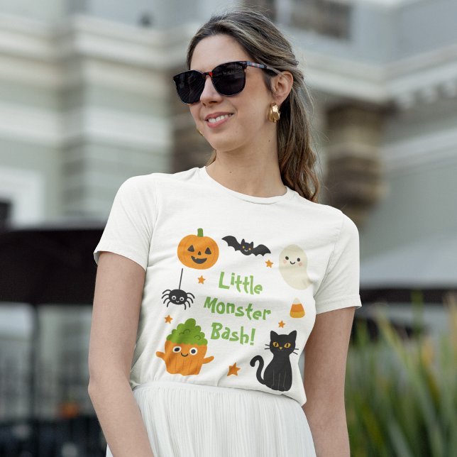 T-shirt Halloween de Little Monster Bash - Éffrayant - (Créateur téléchargé)