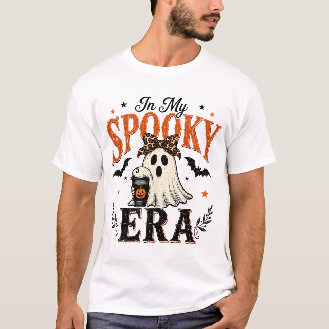 T-shirt Halloween de Mon Ère Effrayante (Devant)