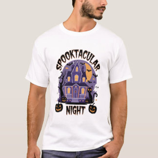 T-shirt Halloween de nuit Spooktaculaire
