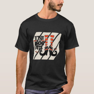 T-shirt Halloween de sorcière si les chaussures s'adaptent