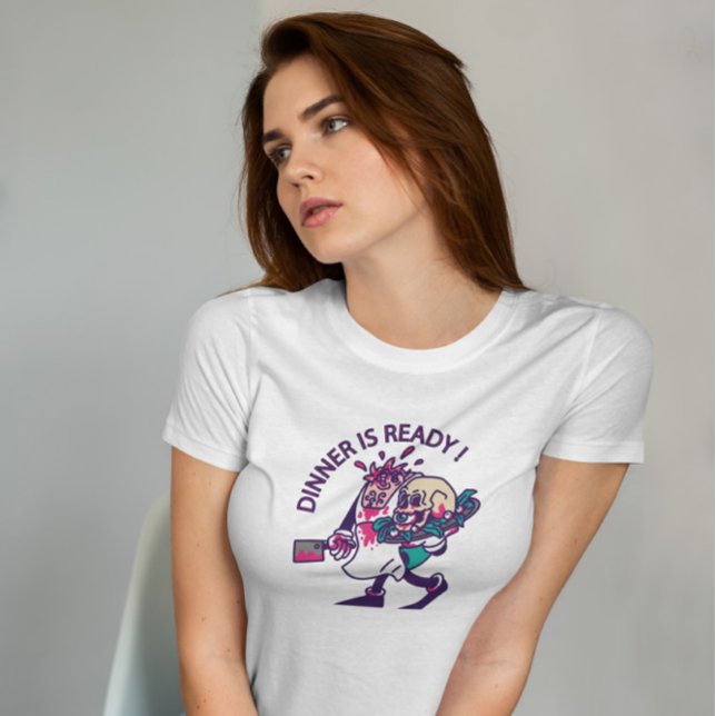 T-shirt Halloween de Zombie Cook (Créateur téléchargé)