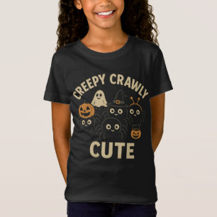 T-Shirt Halloween déplaisant Crawly Cute - Adorabl