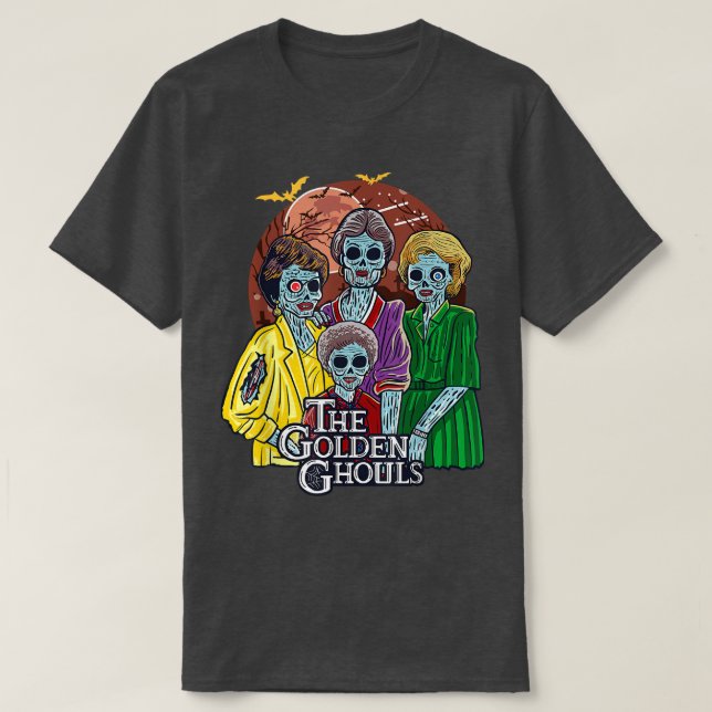 T-shirt Halloween des Gouls d'or (Design devant)