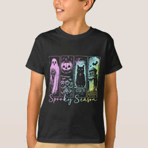 T-shirt Halloween d'horreur vintage saison effrayante