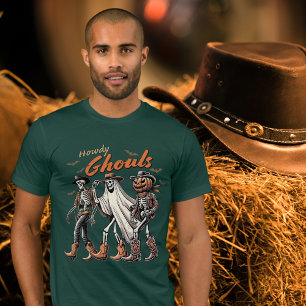 T-shirt Halloween d'Occident Howdy Ghouls