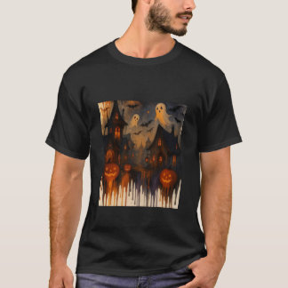 T-shirt Halloween drips shirt