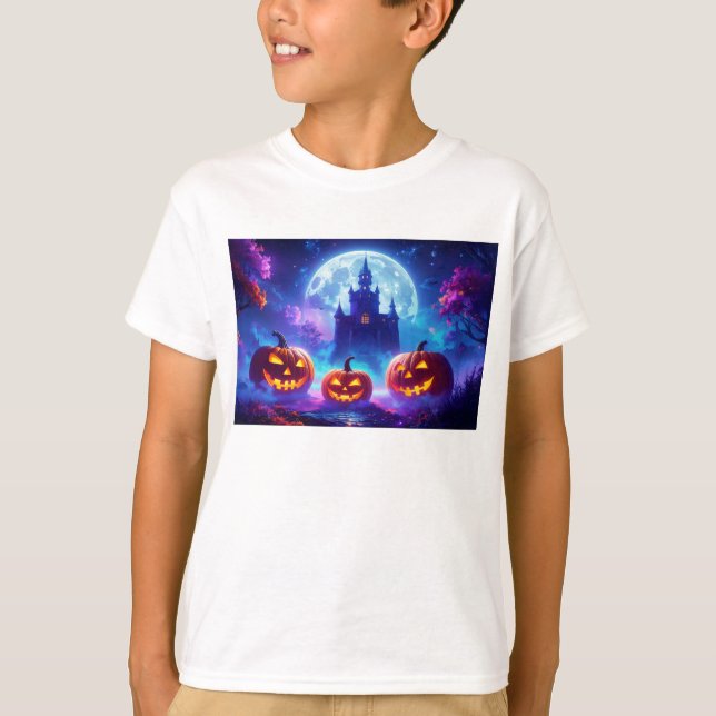 T-shirt Halloween drôle (Devant)