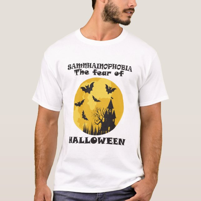 T-shirt Halloween drôle (Devant)