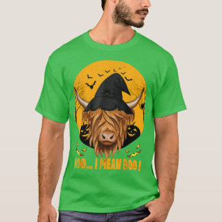T-shirt Halloween drôle de fantôme de vache de fermier Éco