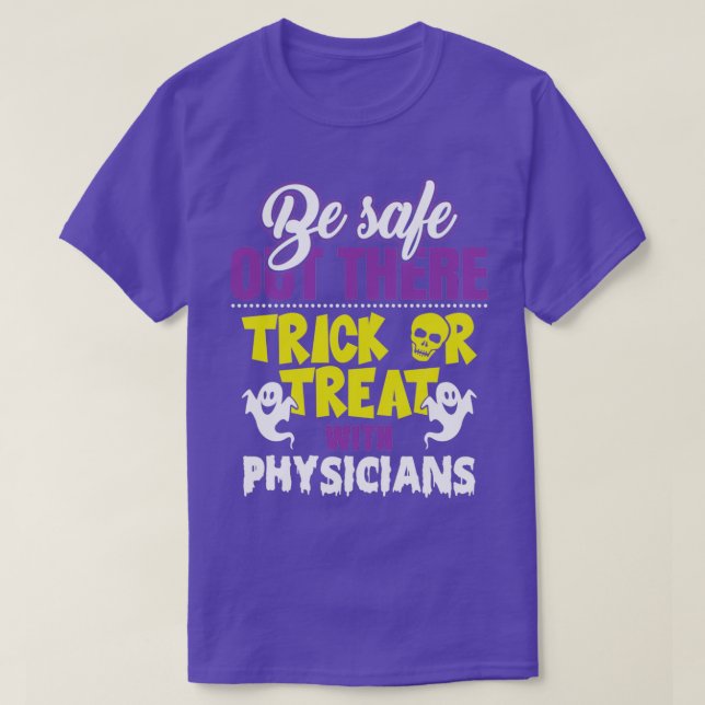 T-shirt Halloween drôle de médecin (Design devant)