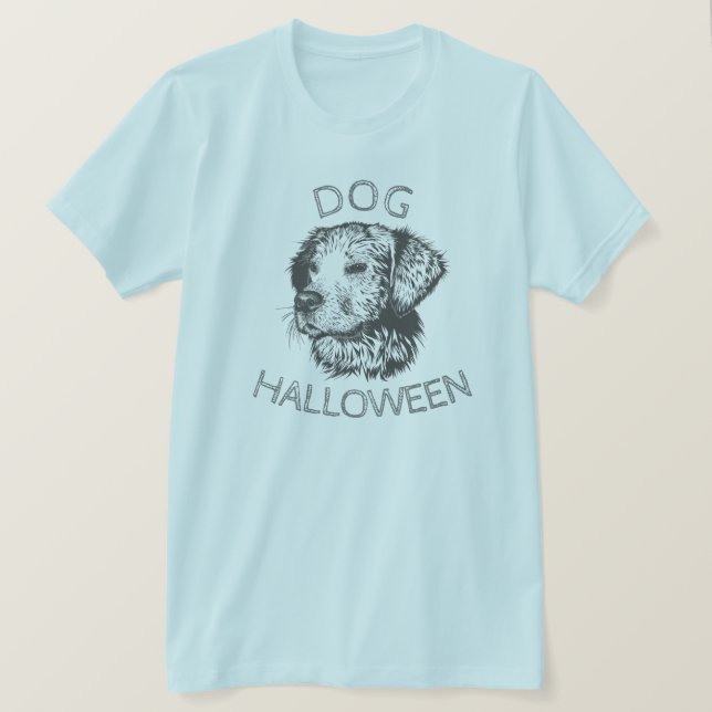 T-shirt "Halloween du chien" (Design devant)