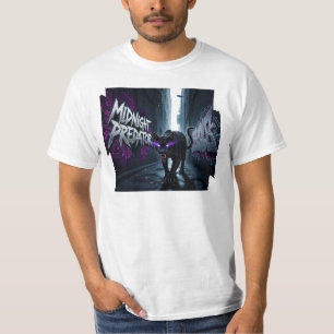 T-shirt Halloween du prédateur de minuit