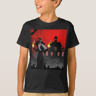 T-shirt Halloween effrayant.
