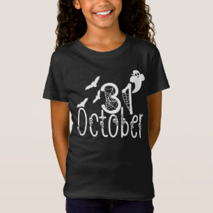 T-Shirt Halloween éffrayant 31 octobre