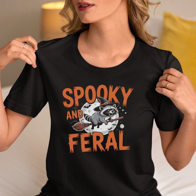 T-shirt Halloween éffrayant et féral (Créateur téléchargé)
