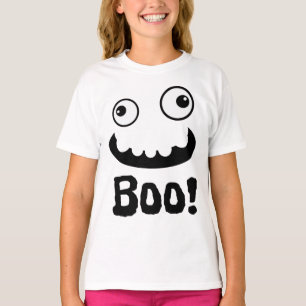 T-shirt Halloween effrayant Fanny Face Boo