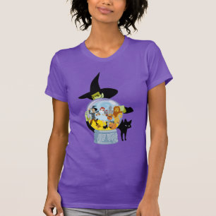 T-shirt Halloween en cristal de sorcière méchante